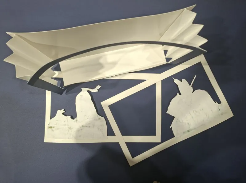 Мастер-класс «Объемная картина: новогодний вечер»